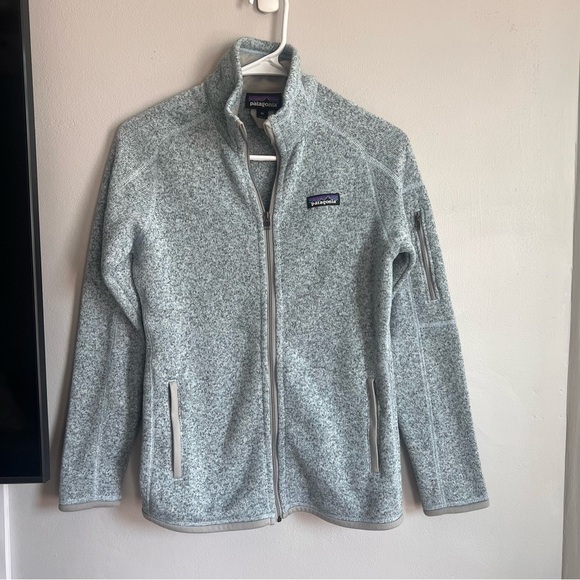 Patagonia Better Sweater Full Zip Jacket Heather Blue XS - Picture 1 of 6